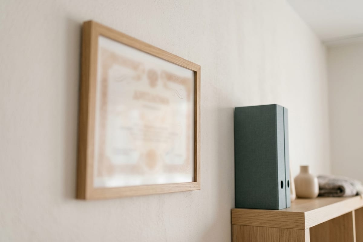 Диплом врача в рамке: лицензия на психиатрическую помощь